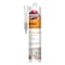 Krakenbond Krakenbond No Nail Construction Adhesive, Waterproof Heavy Duty Sealant, 10.1 oz, Clear KR510PA - alternate 1